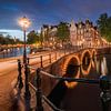 Amsterdam bei Nacht von Edwin Mooijaart