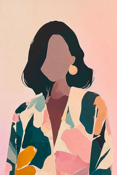 Floral Silhouette no.1 par Studio BB