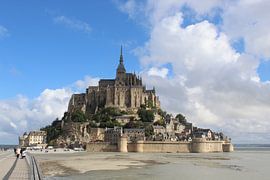 Le Mont St Michel sur Fenn Zonnebeld