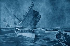 Titanic's final moments by Retrotimes