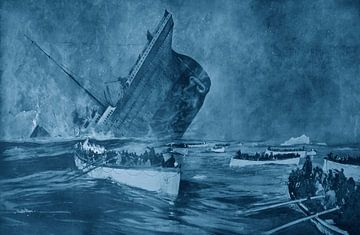 Die letzten Momente der Titanic von Retrotimes