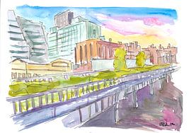 Marche de Highline Park New York City