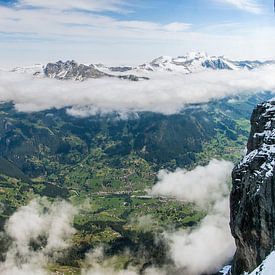 Schweiz - Blick von Jungfraujoch van Marion Seibt