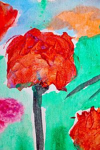 Rose abstrakt