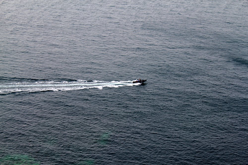 Schnellboot auf See