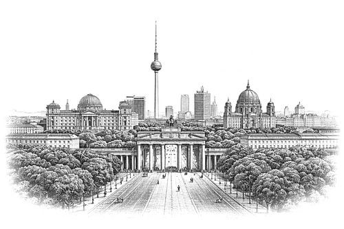 Skyline de Berlin