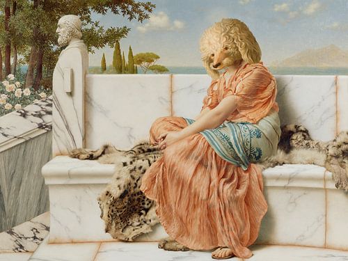 a Poodle's Reverie von Marja van den Hurk