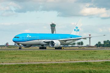 Nieuw  jasje KLM Boeing 777-200 