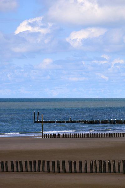 North Sea Coast in Holland by Thomas Jäger