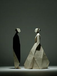 Origami-Figuren von Franka Poulain