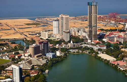 Colombo vanaf de lotus toren
