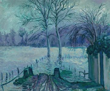 Theodore Earl Butler - Les Ajoux, Giverny (1910) by Peter Balan