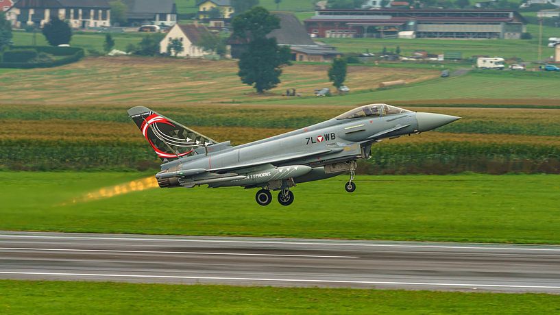 Eurofighter Typhoon de l'armée de l'air autrichienne. par Jaap van den Berg