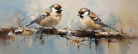 Little birds by Eye catching paintings
