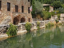 Terme di Bagno Vignoni by Annie Lausberg-Pater