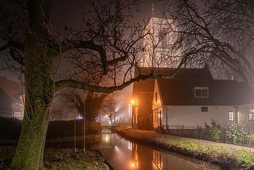 Schommelen in mistig Ransdorp