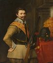 Portrait d'un officier, Jan Anthonisz van Ravesteyn par Des maîtres magistraux Aperçu