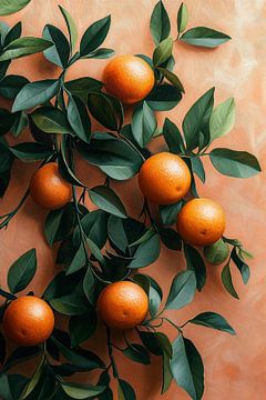 Mediterrane Mandarinen von Studio BB