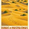 DUNAS DE MASPALOMAS – Fußspuren im goldenen Sand von Sabine Wagner
