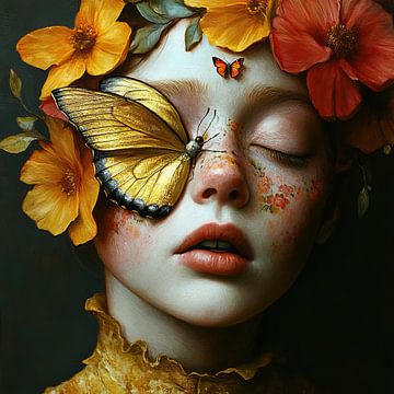 Women's Flowers by Eye catching paintings