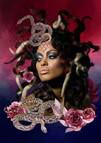 Medusa, vrouw met slangen