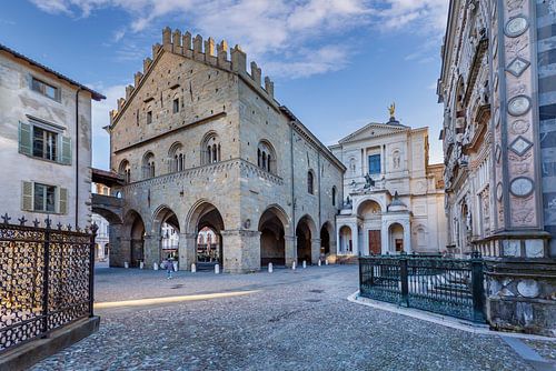 Palazzo della Ragione, Kathedraal van Bergamo, Basiliek van Santa Maria Maggiore