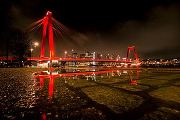 Willemsbrug in Rotterdam von Johan Honders