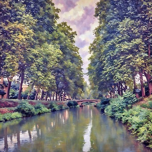 Canal de Brienne Toulouse Frankrijk