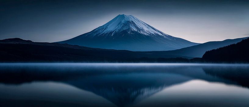 Volcanic landscape in the morning light by Poster Art Shop