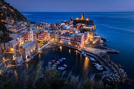 Abend in Vernazza von Jeroen Linnenkamp