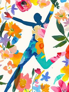 Peinture Danse abstraite