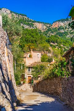 Old village of Fornalutx on Majorca, Spain Balearic Islands by Alex Winter