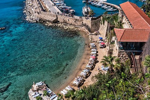 Historic old town of Antalya on the Mediterranean