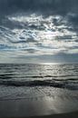 USA, Florida, Dramatic sky and cloud formations at a beach near tampa with reflections on water by adventure-photos thumbnail