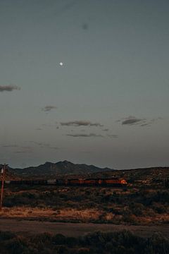 Trein Arizona Kingman Route 66 Amerika van KUNSTBLOC | Anca Blok