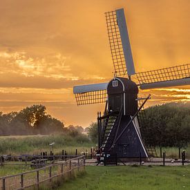 Follega Molen bij Laag-Keppel aan de Oude IJssel van Gert van Eck