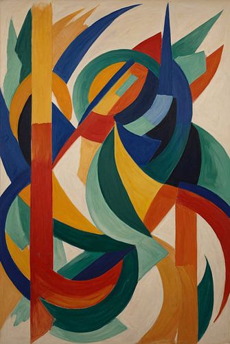 Dans van Primaire Kleuren in Moderne Kunst