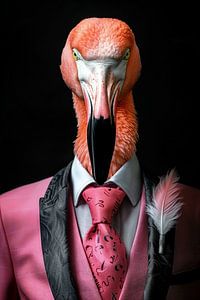 Wild Suits - Rosa Flamingo