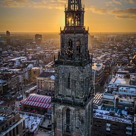 Martini tower in Groningen, Netherlands by Marnix Teensma