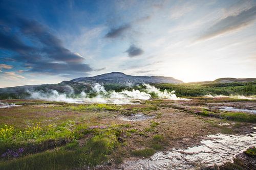Geysire in Strokkur