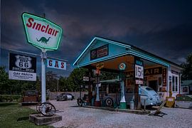 Route 66 sfeerplaat van Humphry Jacobs