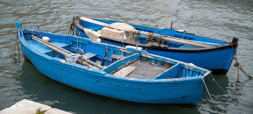 Blue boat... by Maja Mars
