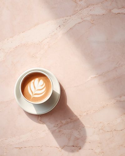 Tasse de café minimaliste, style barista