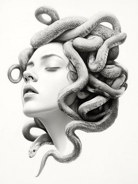 Medusa's metamorphosis - between myth and modernity by Fabel Schikorenko
