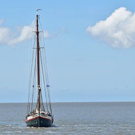 Le navire de la flotte brune Averechts sur Piet Kooistra