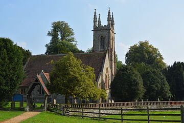 De St Nicholas kerk, Chawton van Patricia Leeman