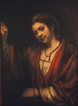 Portret van Hendrickje Stoffels, Rembrandt van Rijn