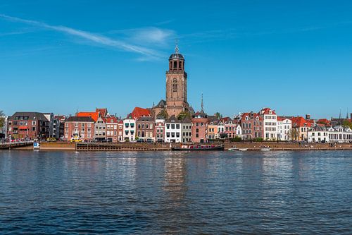 Deventer skyline with the Lebuinus church (0133)