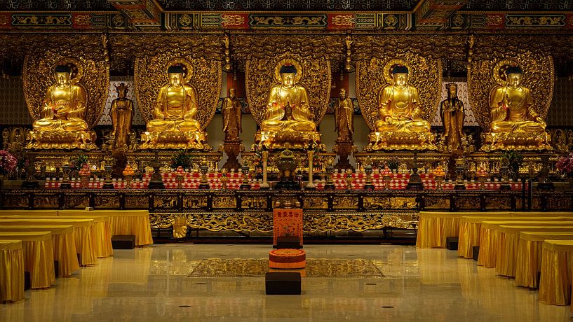 Monastery in Hong Kong by Eddy Westdijk