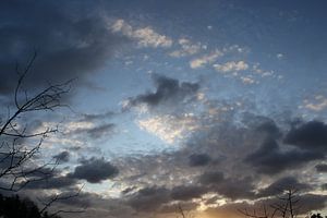 Woeste wolkenlucht